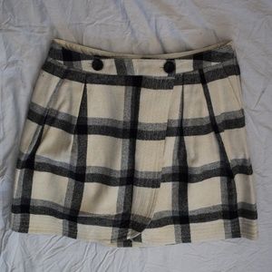 Lands End Plaid Skirt Size 8